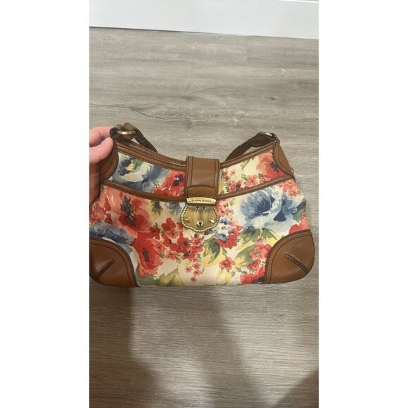 Etienne Aigner Vintage Floral Shoulder Bag Purse - Picture 3 of 6